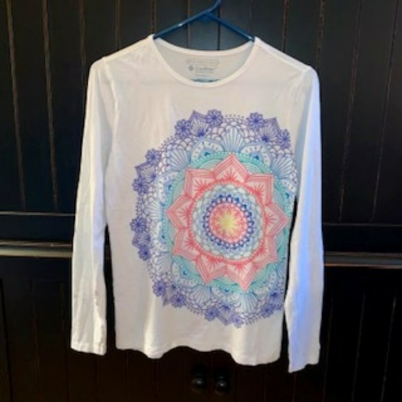 Coolibar Morada Everyday Printed UPF 50+ long sleeve top - Picture 1 of 7